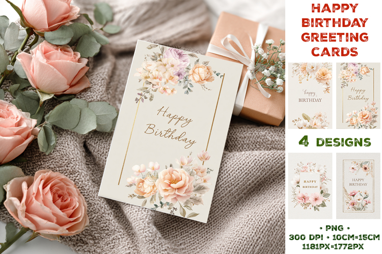 Birthday Card SVGs Image 2