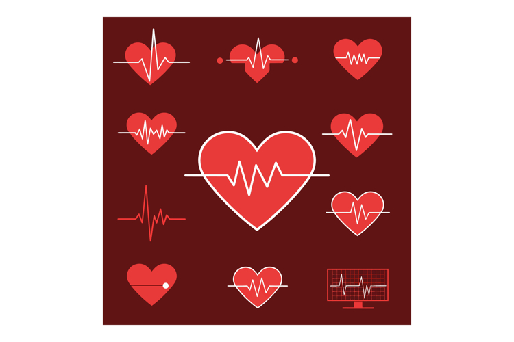 Heartbeat Clipart Image 16