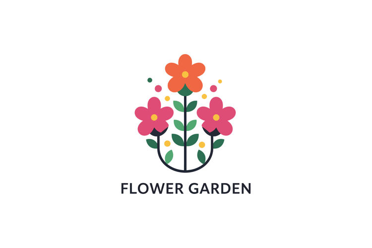 Flower Garden Clipart Image 7