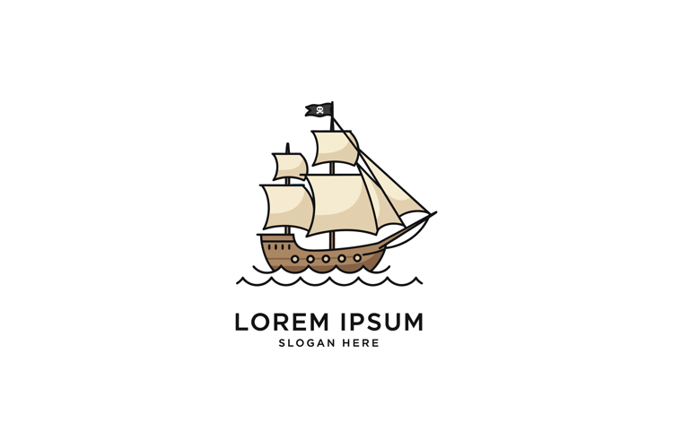 Pirate Flag Clipart Image 4