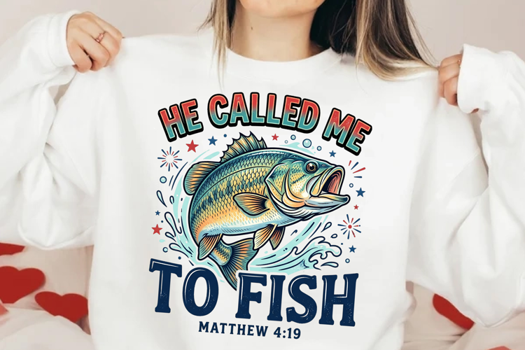 He Called Me to Fish PNG