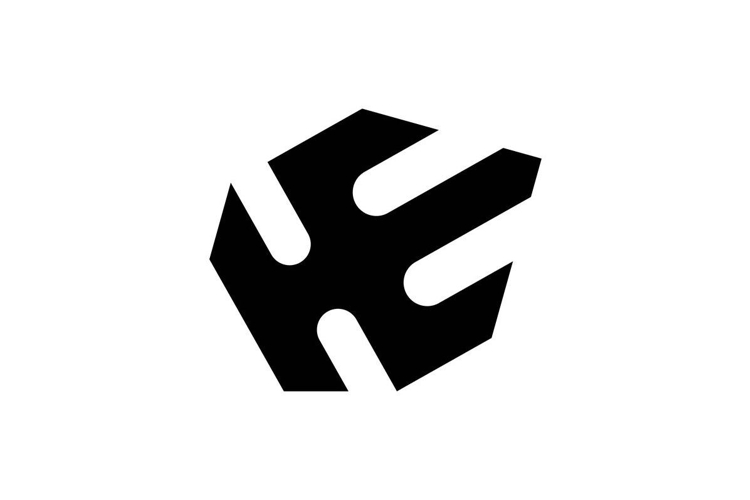 HE logo design