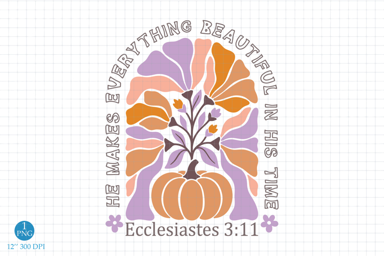 He Makes Everything Beautiful In His Time, Flower PNG