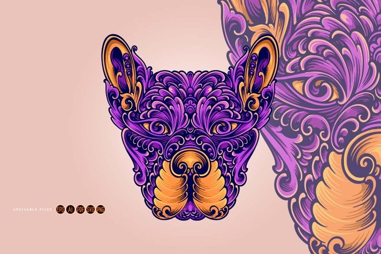 Dog Paw Ornament Svg Image 10