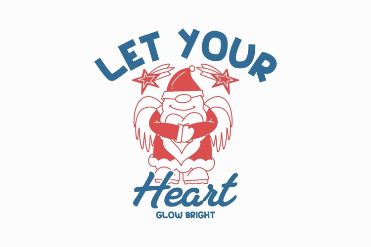 Let Your Heart Glow Bright Inspire Christmas