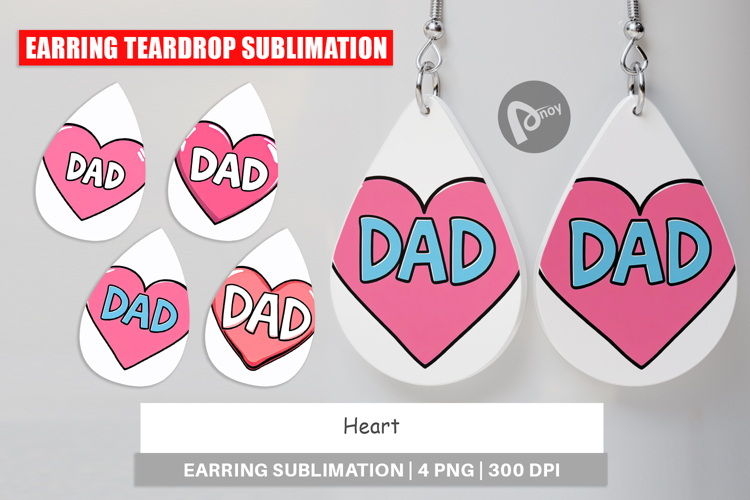 Sublimation Earring Designs Image 16