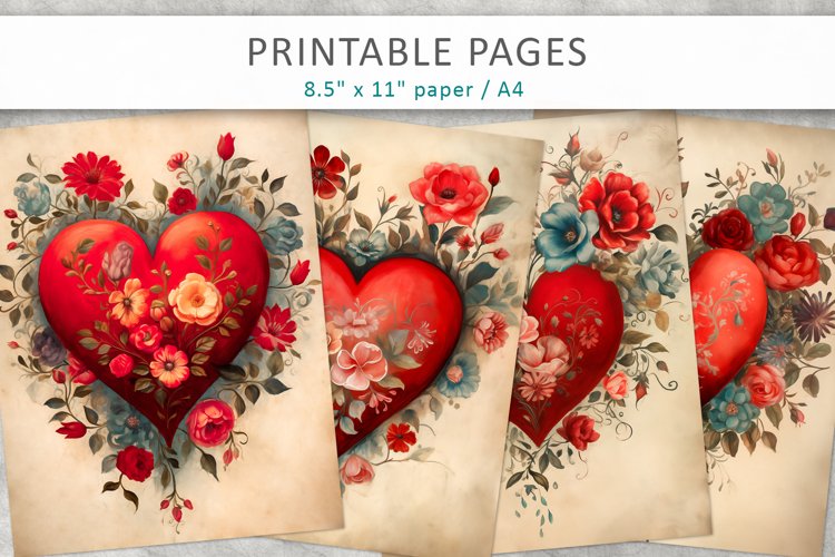Valentines Heart Clipart Image 15
