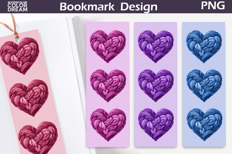 Valentine Heart Bookmarks | Love Heart Bookmark