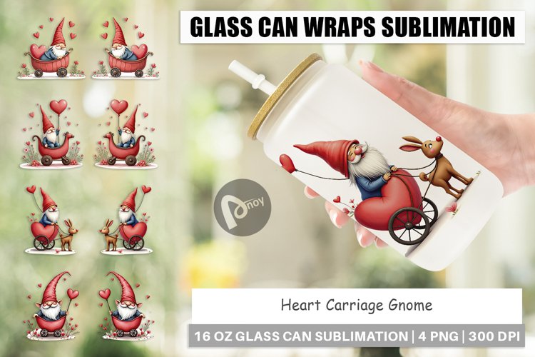 Valentine Gnome Clipart Image 23