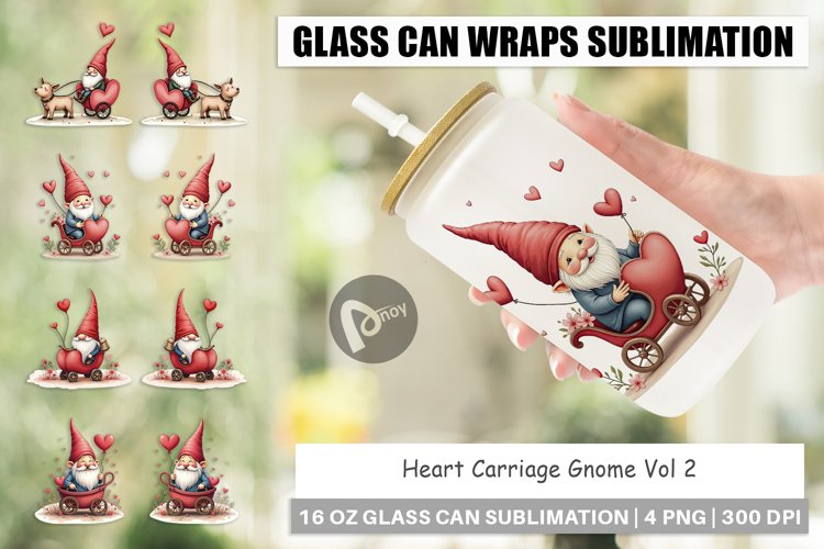 Valentine Gnome Clipart Image 7