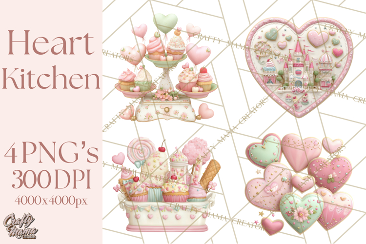 Valentine Baking Clipart, Cute Valentine Baker Character Png