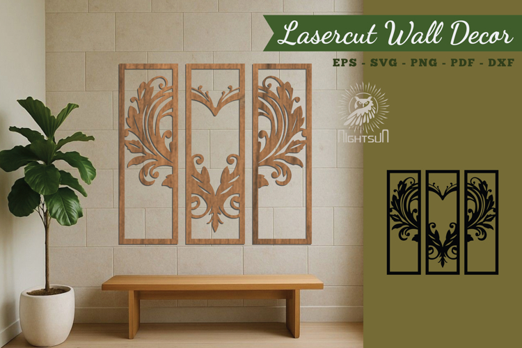 Heart Lasercut Wall Decor