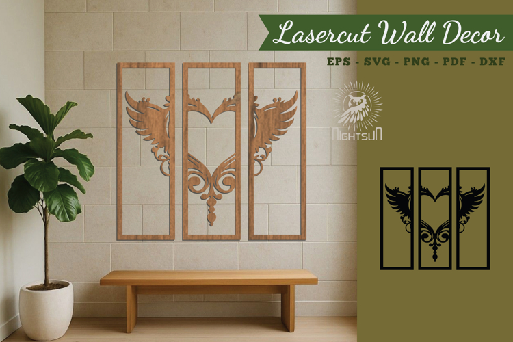 Heart Lasercut Wall Decor