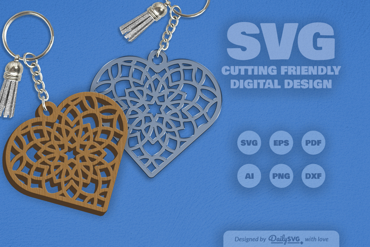 Acrylic Keychain SVG