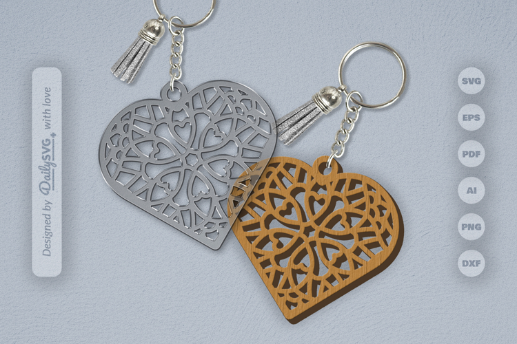 Acrylic Keychain SVG Image 8