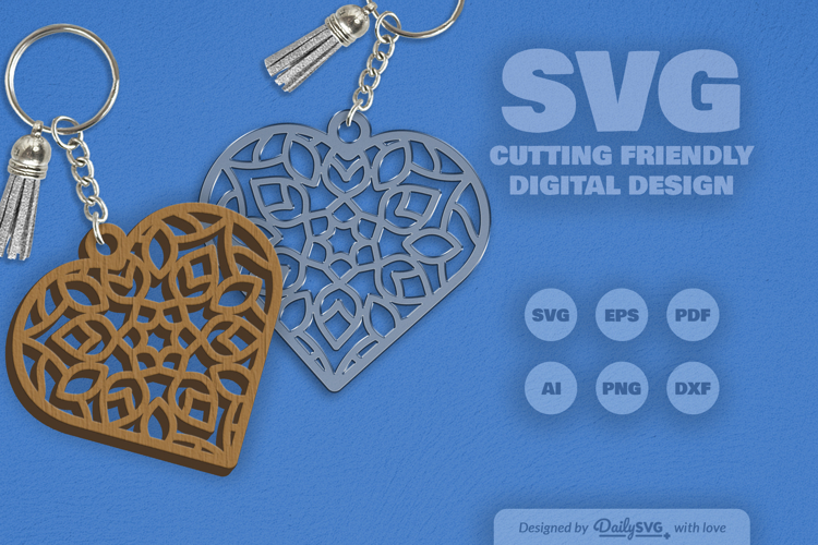 Acrylic Keychain SVG Image 2