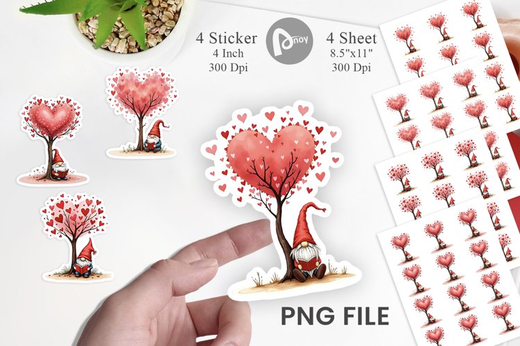 Valentine Gnome Png Image 5