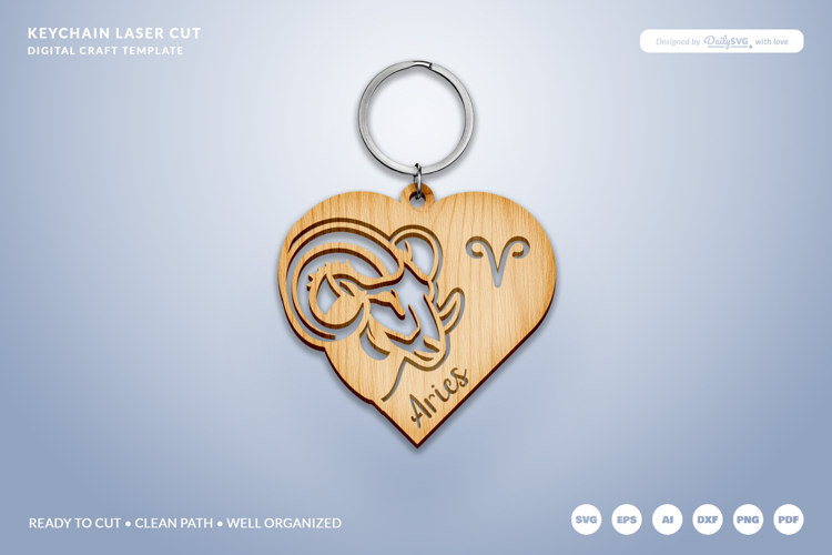 Acrylic Keychain Svg Image 12