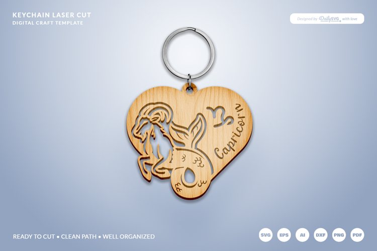 Acrylic Keychain Svg Image 3