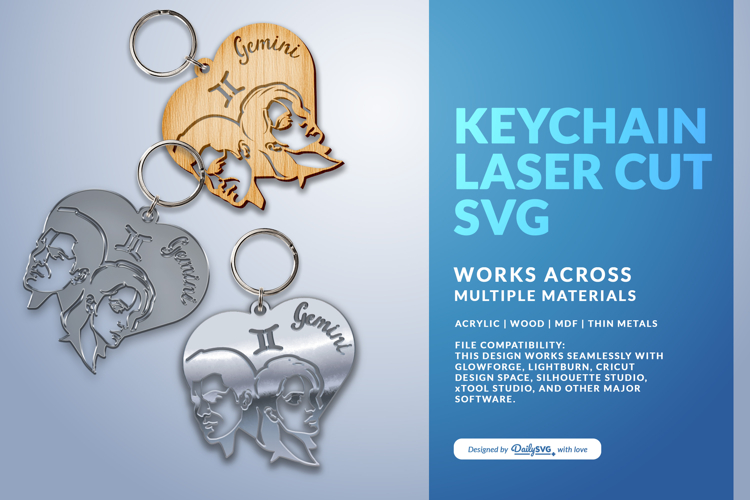 Acrylic Keychain Svg Image 10