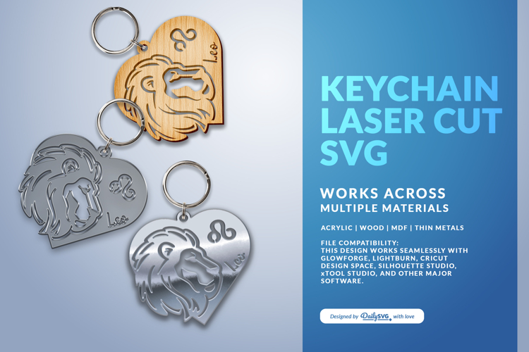 Acrylic Keychain Svg Image 8
