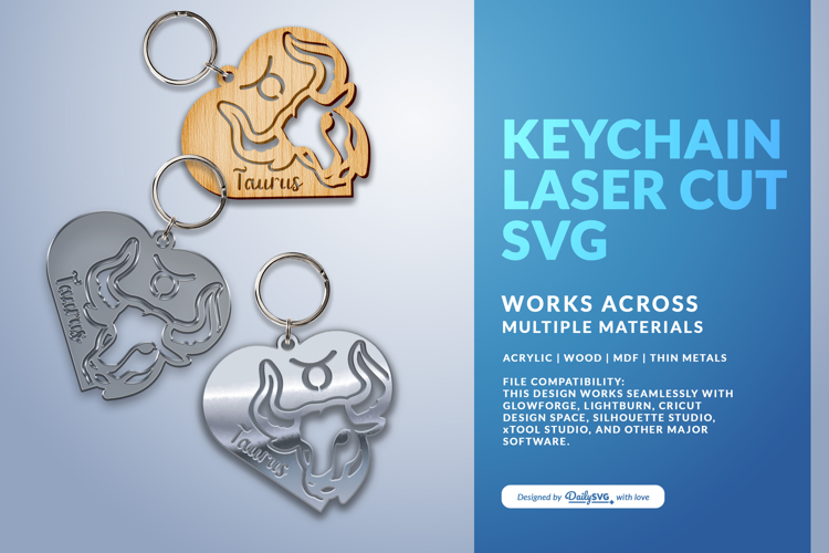 Acrylic Keychain Svg Image 9