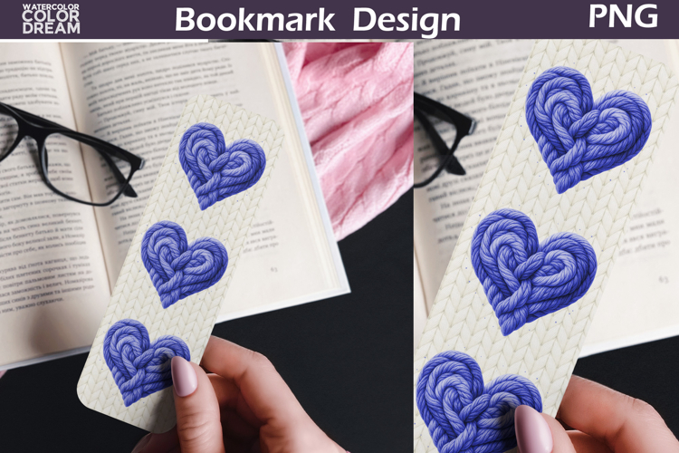 Valentine Heart Bookmarks | Valentines Day Bookmark