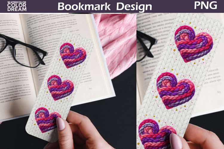 Valentine Heart Bookmarks | Valentines Day Bookmark