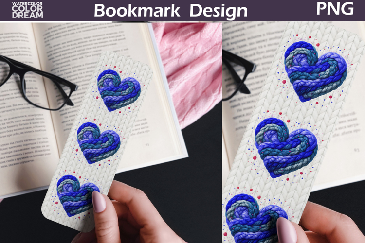 Valentine Heart Bookmarks | Valentines Day Bookmark