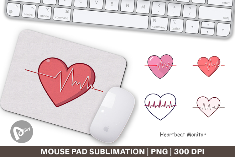 Mouse Pad Heart Monitor