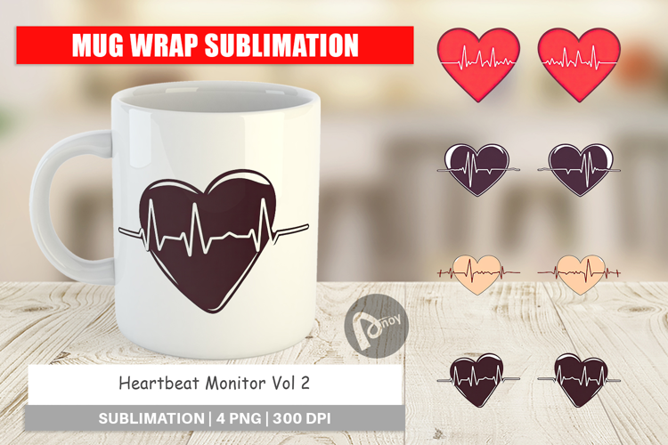 Mug Wrap Heart Monitor