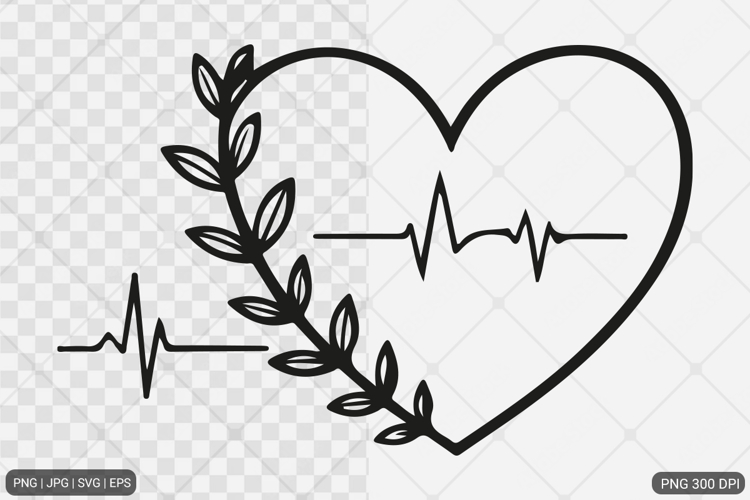 Heartbeat SVG PNG Design