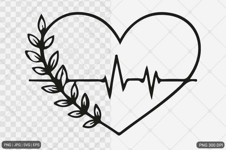 Heartbeat SVG PNG Design