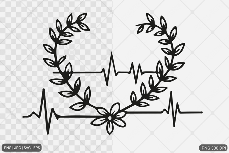 Heartbeat SVG PNG Design