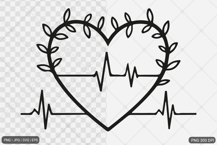 Heartbeat SVG PNG Design