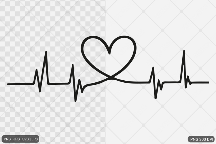 Heartbeat SVG PNG Design