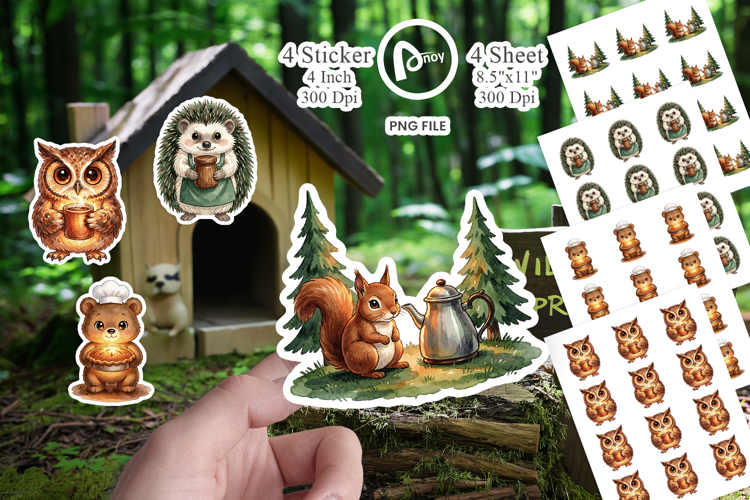 Hearthfire Kitchen Animal Sticker