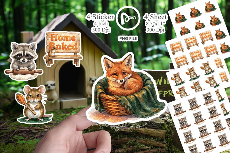 Hearthfire Kitchen Animal Sticker