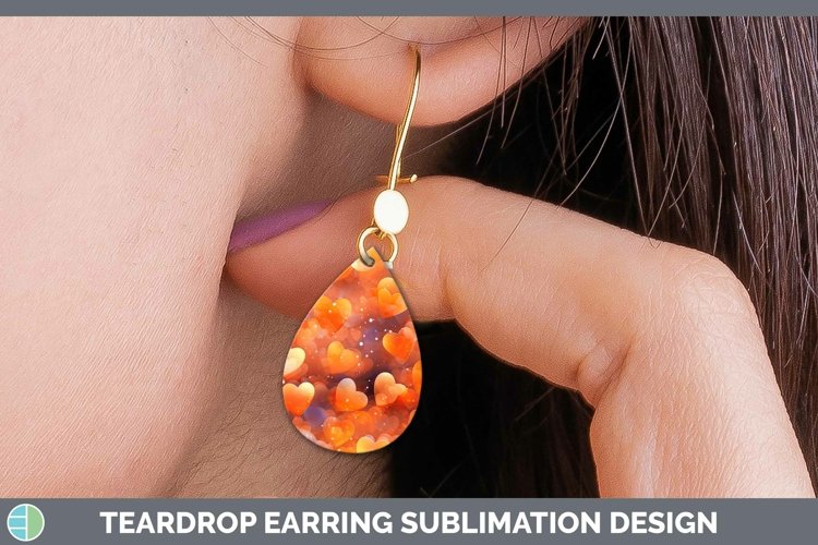 GorgeousHearts Teardrop Earrings design.