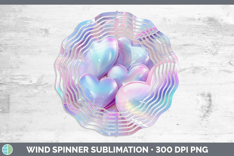 GorgeousHearts Wind Spinner design.