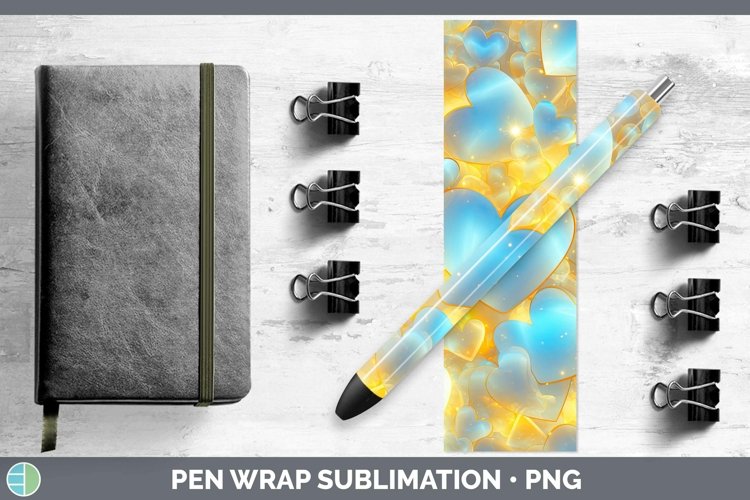 GorgeousHearts Pen Wrap design.