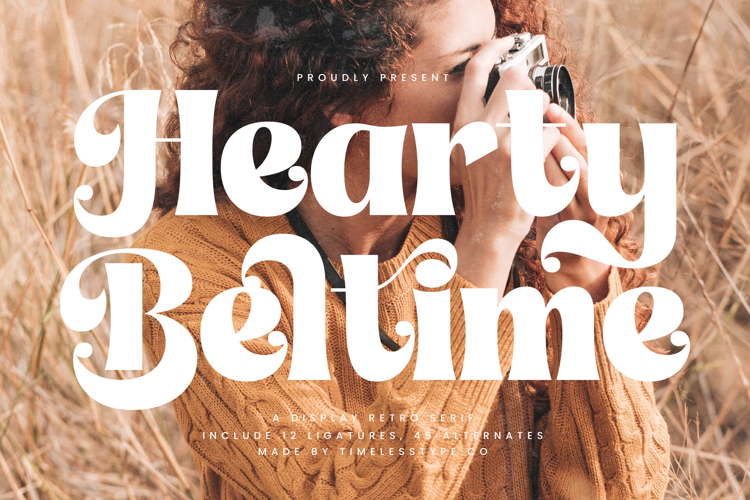 Hearty Beltime - Display Retro Serif