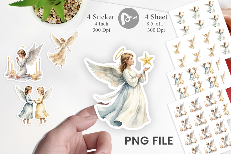 Angels Clipart Image 23
