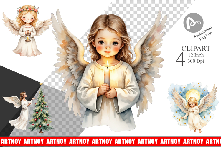 Christmas Watercolor Png Image 19