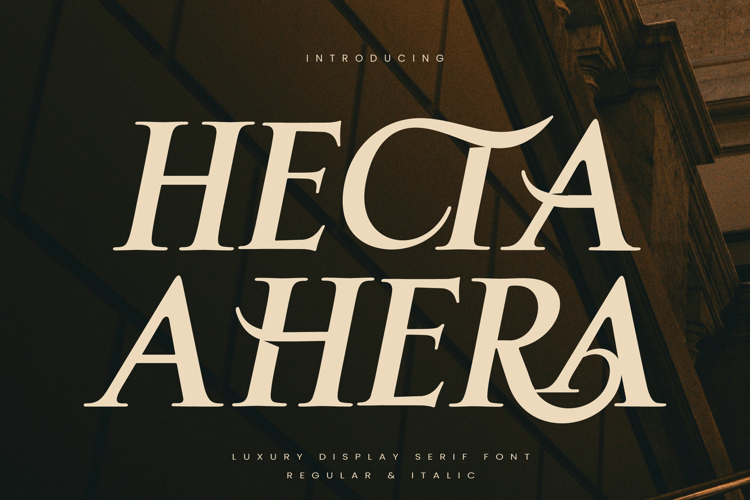 Hecta Ahera - Serif Font