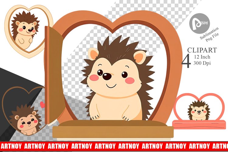 Valentine Heart Clipart Image 8