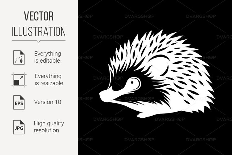 Hedgehog Logo Image 17