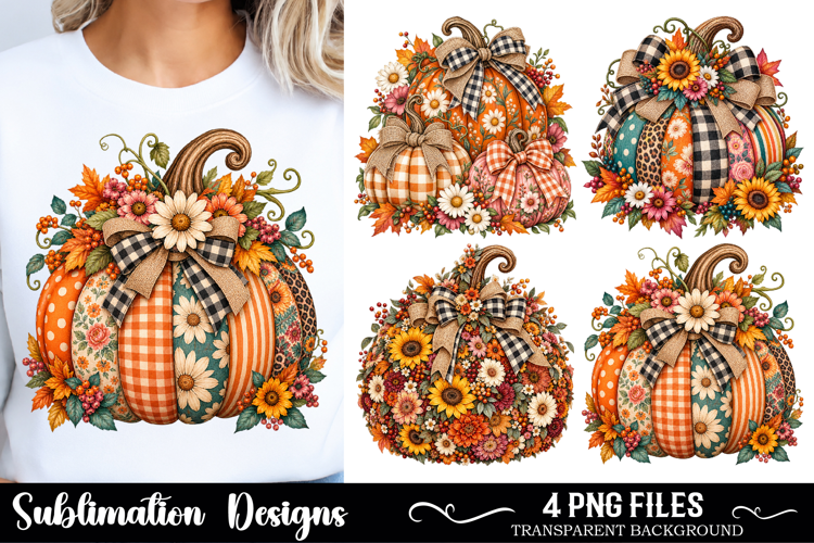 Hello Autumn PNG, Pumpkin Sublimation, Thanksgiving PNG