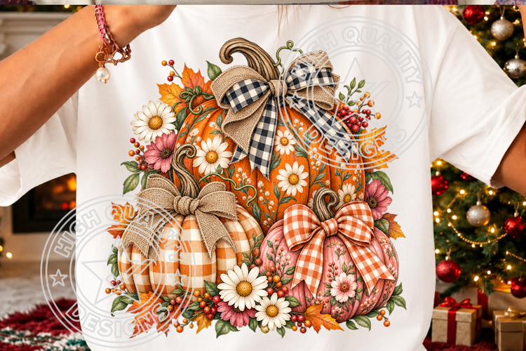 Hello Autumn PNG, Pumpkin Sublimation, Thanksgiving PNG