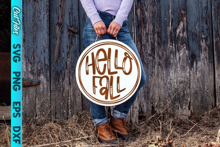 Hello Fall Clipart Image 13